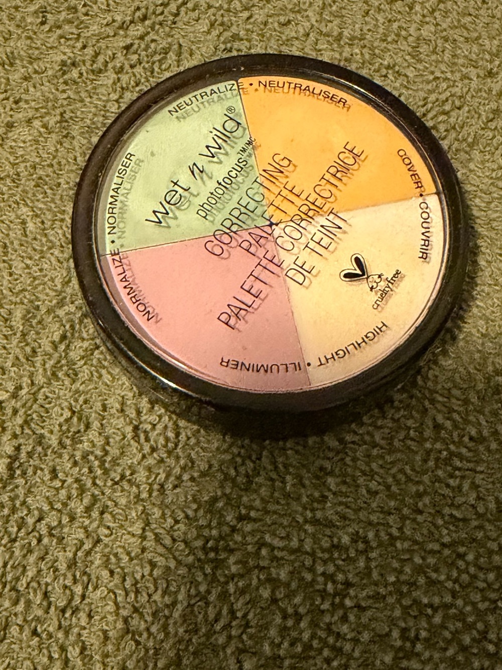 Wet n Wild PhotoFocus Color Correcting Palette - Pastel Correctors still full